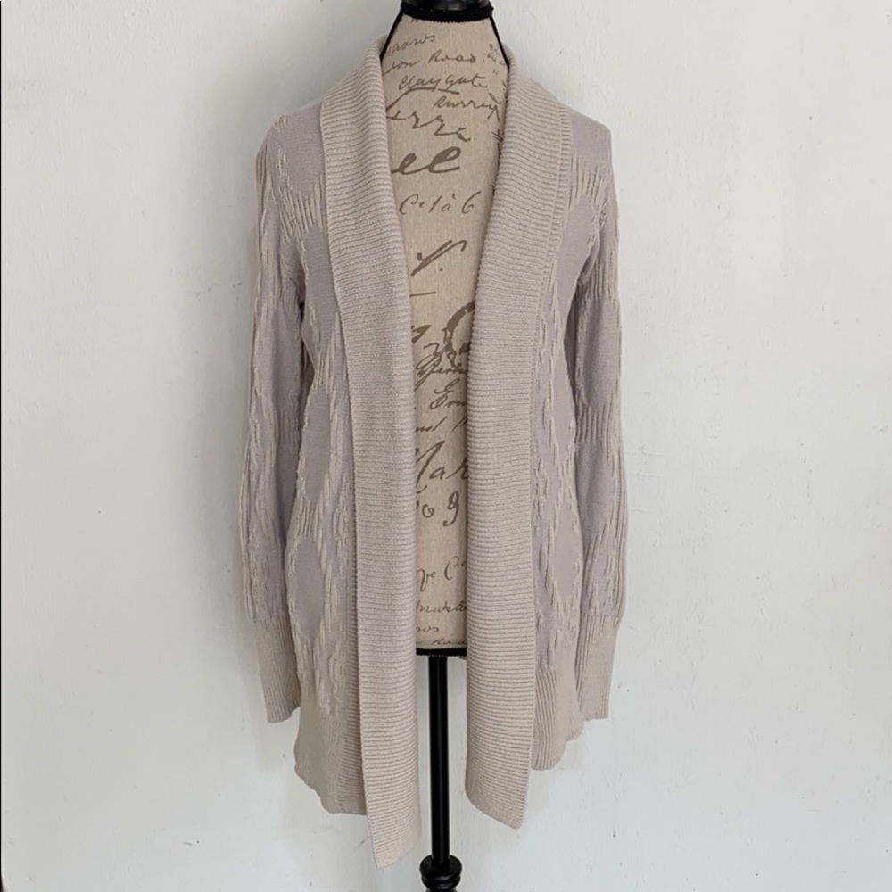 Ecoté draped cardigan sweater